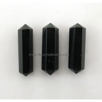 Black Agate 1.50 - 2" Double Terminated Pencil